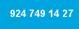 924 749 14 27